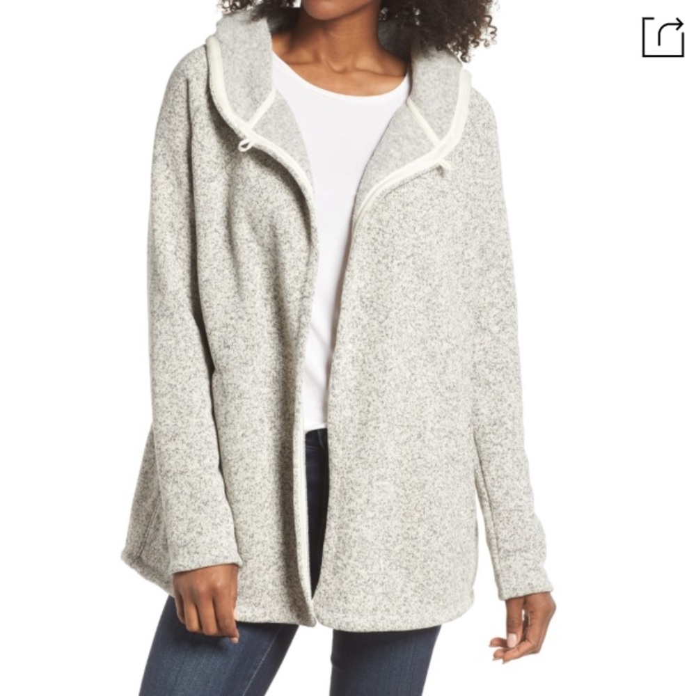 North Face Wrap Fleece Jacket